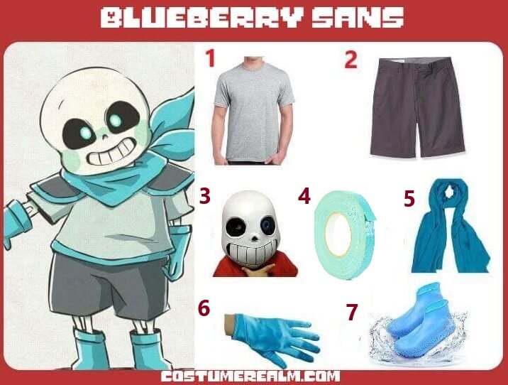 Blueberry Sans Costume