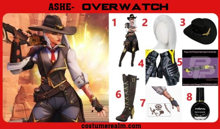 Overwatch Ashe Costume