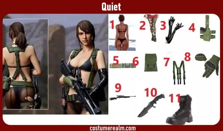 Metal Gear Solid 5 Quiet Costume