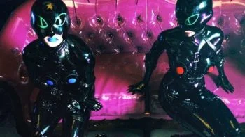 Love death and robots the witness latex girls costume