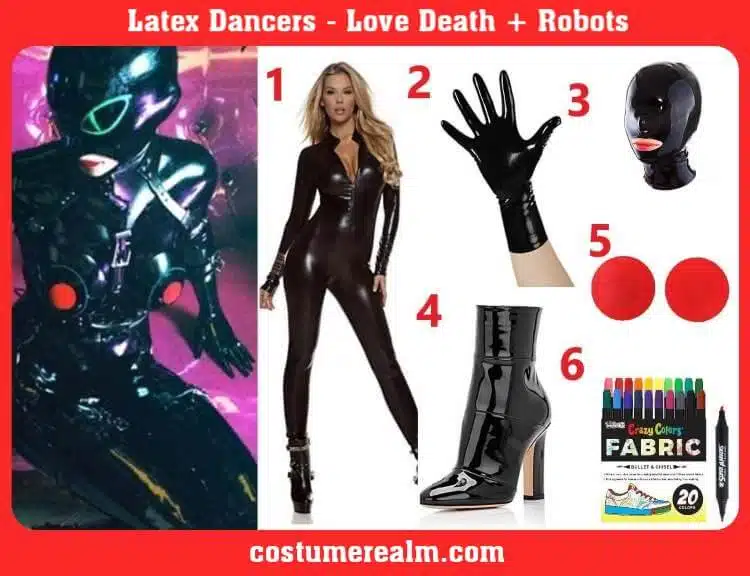 Love Death and Robots The Witness Latex Dancer Costume