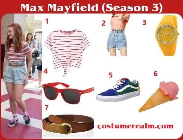 Max Mayfield Season 3 Costume