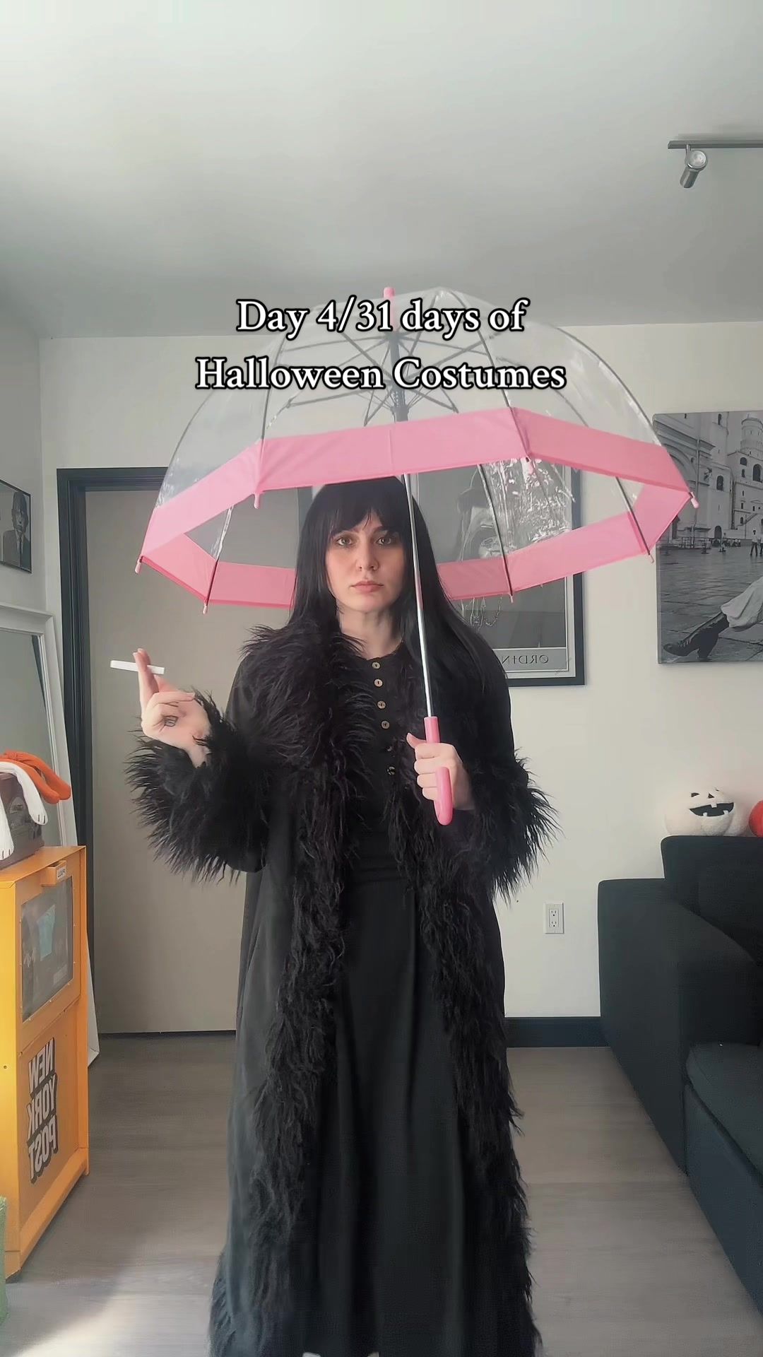 TikTok video of the Klaus Hargreeves From The Umbrella Academy Halloween Costume by Lexie Skye ✩