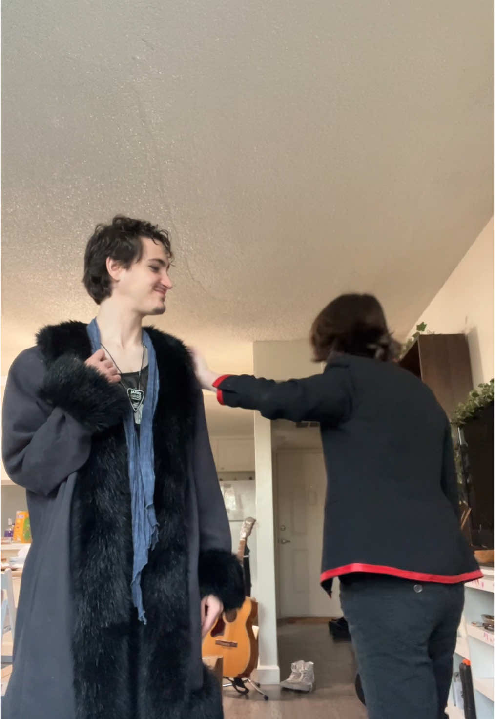 TikTok video of the Klaus Hargreeves From The Umbrella Academy Halloween Costume by theelevenofspades