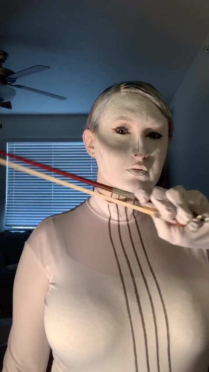 TikTok video of the Vanya Hargreeves From The Umbrella Academy Halloween Costume by Aly rose
