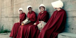 handmaids tale Offred and friends