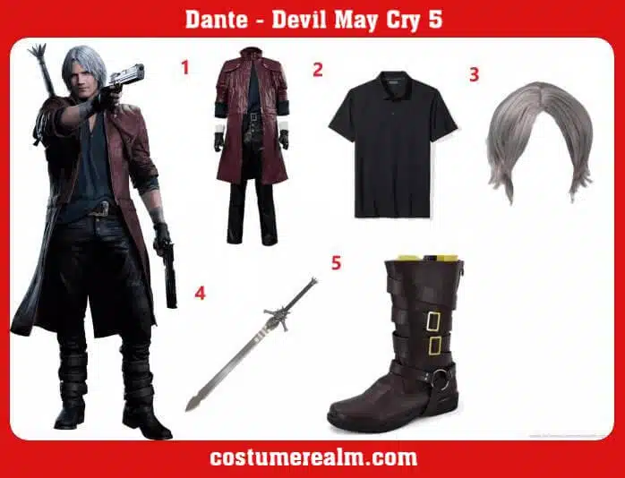 DMC 5 Dante Costume