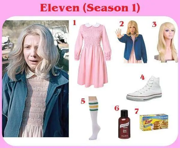 Eleven Pink Dress Costume