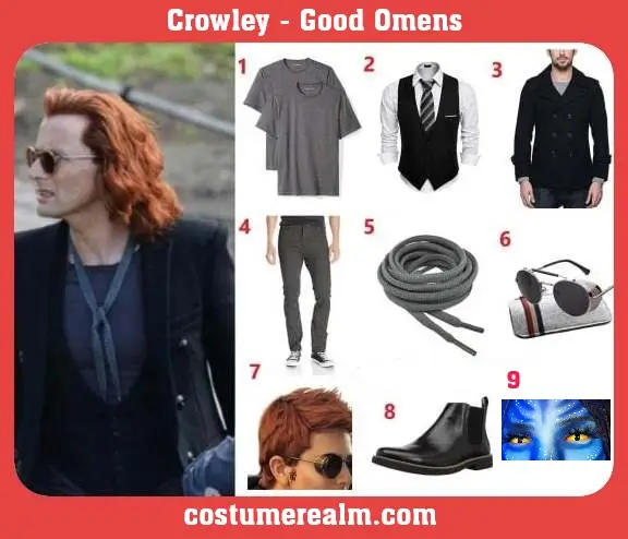 Crowley Good Omens Costume