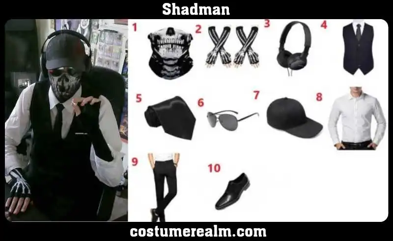 Shadman Costume