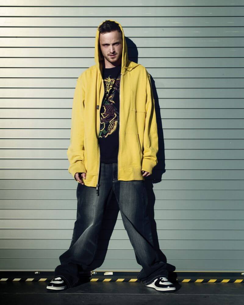 Jesse Pinkman as Cap'n Cook, his street alias before partnering with Walter White in Breaking Bad
