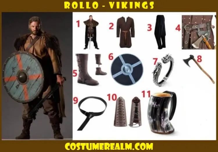 Rollo Costume Vikings