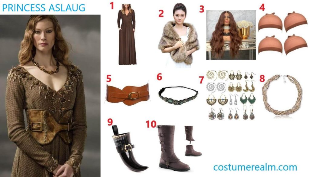 Princess Aslaug Costume