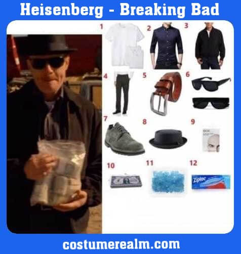 Walter White Heisenberg Costume