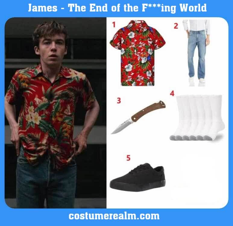 James - The End of the Fucking World Costume