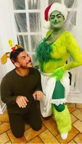 Jax Taylor and Brittany Cartwright as The Grinch and Max