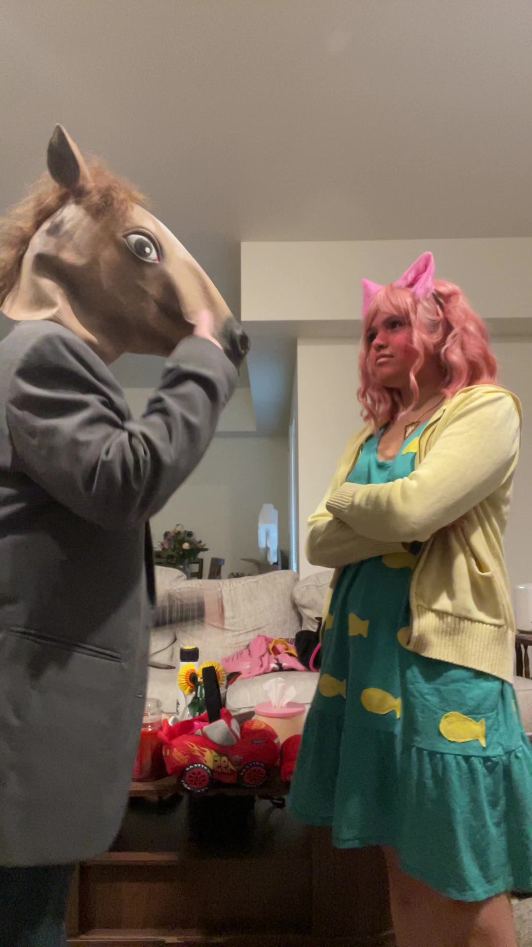 TikTok video of the Princess Carolyn From BoJack Horseman Halloween Costume by livz