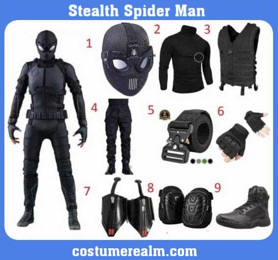 Dress Like Stealth Spider Man