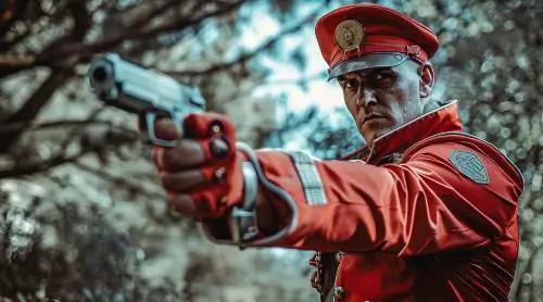M. Bison Cosplay by MidJourney