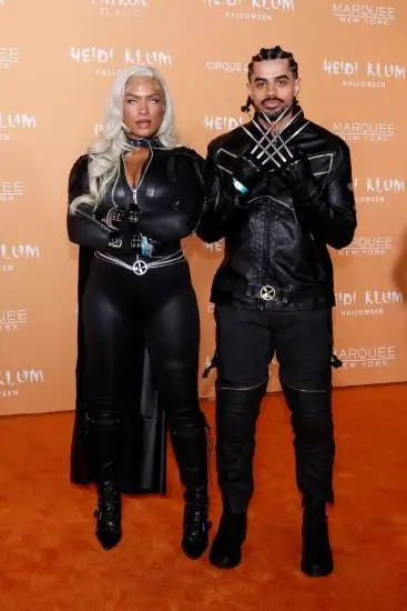 Monet McMichael as Storm and Jalen Noble as Wolverine
