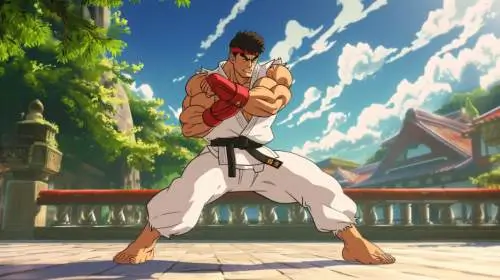 Ryu by MidJourney