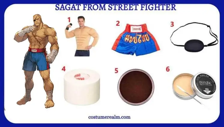 Sagat Costume
