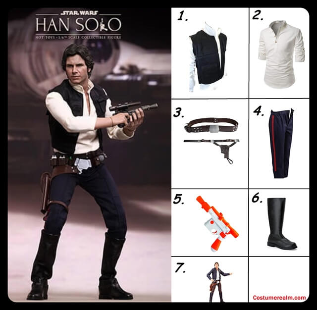 Han Solo Costume - Han Solo Outfit Diy