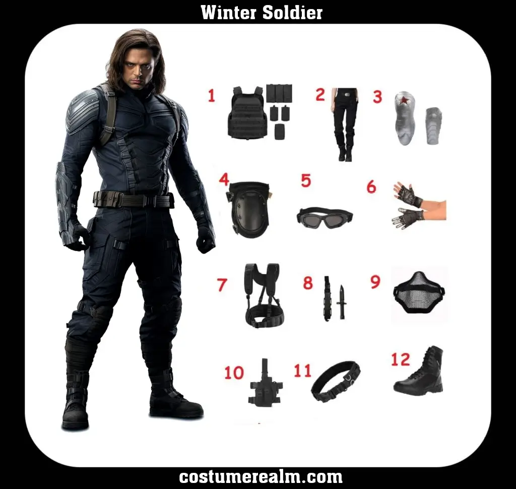 Winter Soldier Costume
