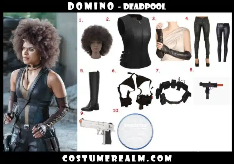 Deadpool Domino Costume