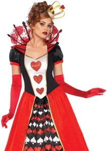 Wonderland Queen of Hearts Costume