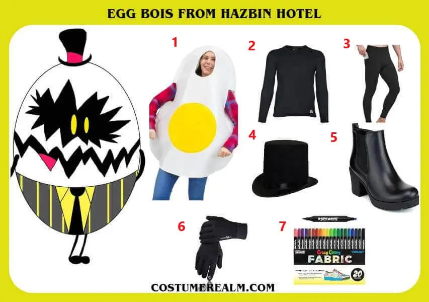 Egg Bois Costume
