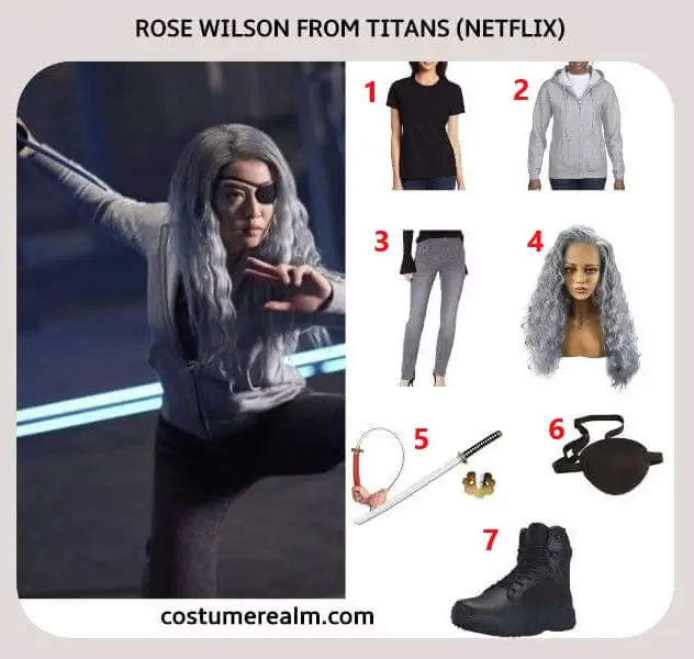 Rose Wilson Costume