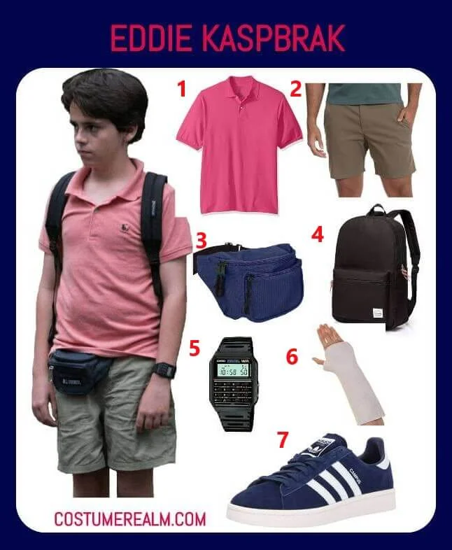 How To Dress Like Eddie Kaspbrak Costume From IT, Diy Eddie Kaspbrak