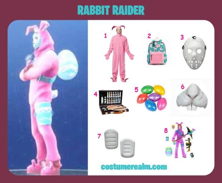 Dress Like Rabbit Raider From Fortnite