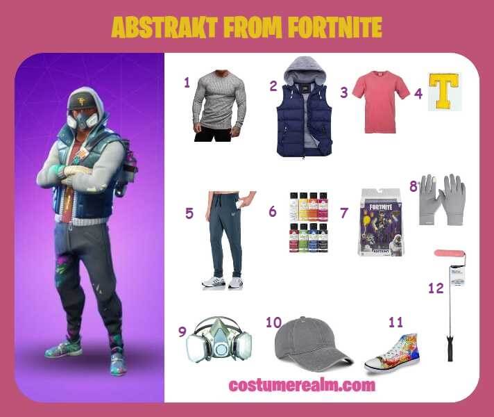 Diy Fortnite Abstrakt Costume Guide
