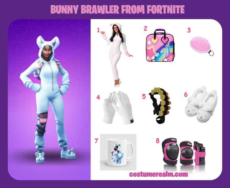 Diy Fortnite Bunny Brawler Costume