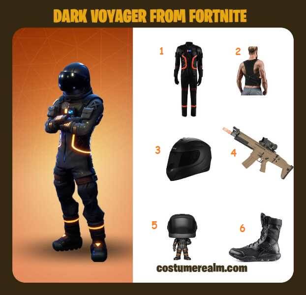 Dress Like Dark Voyager From Fortnite