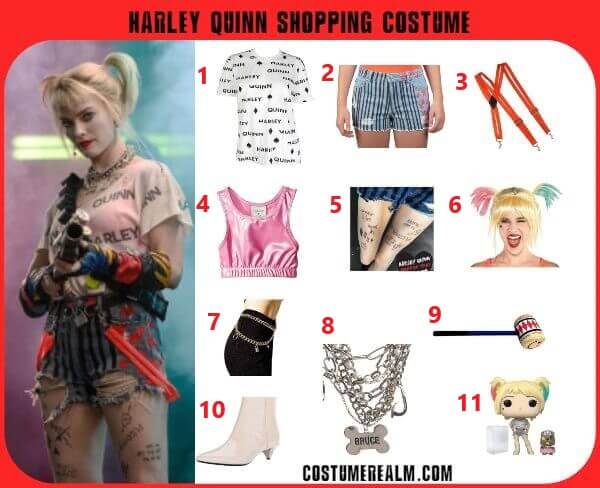 Harley Quinn Shopping Costume