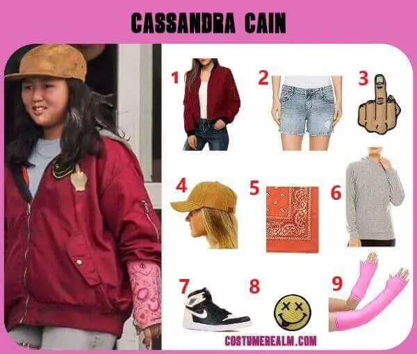Cassandra Cain Costume