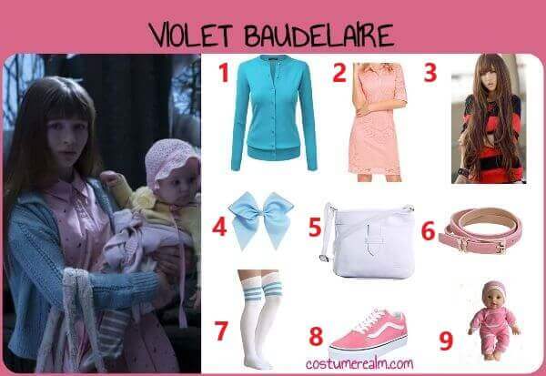 Diy Violet Baudelaire Costume