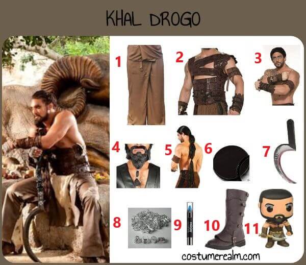 Diy Khal Drogo Costume