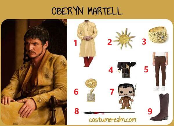 Diy Oberyn Martell Costume