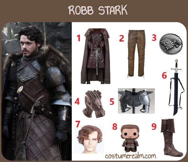 Game of Thrones Robb Stark Costume