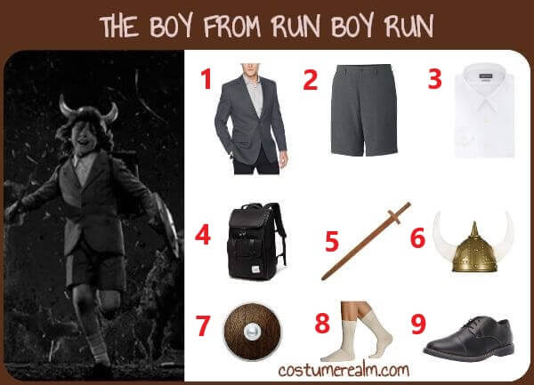 The Boy Costume From Woodkid's Run Boy Run