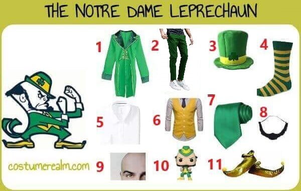 Diy Notre Dame Leprechaun Costume