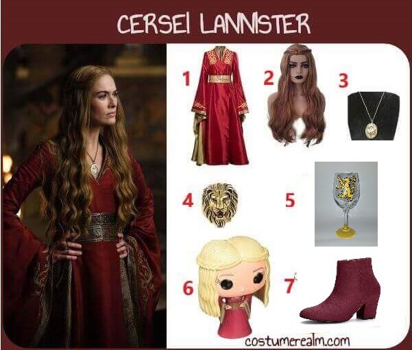 Diy Cersei Lannister Costume