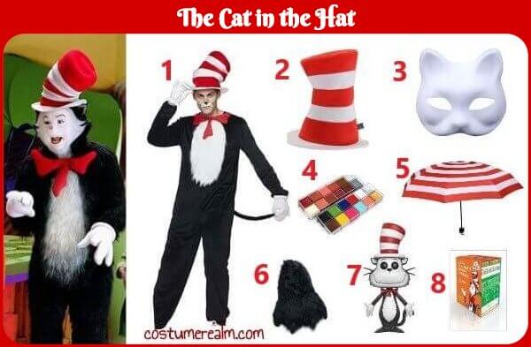 The Cat in the Hat Cat in the Hat Costume | Buy Cat in...