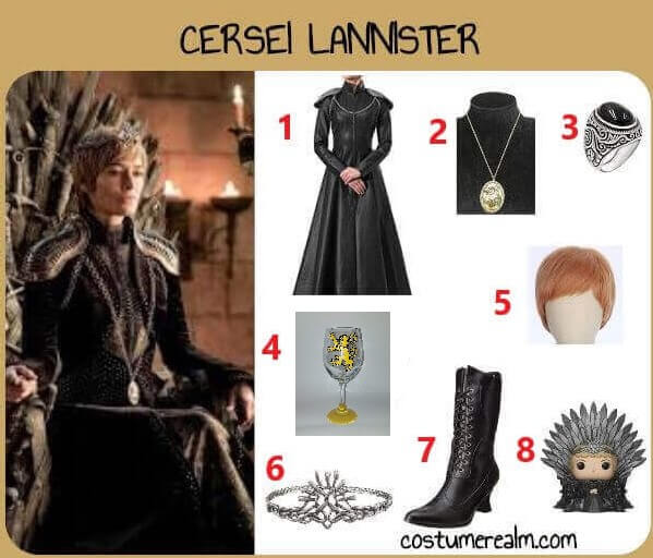 Cersei Lannister Queen Costume