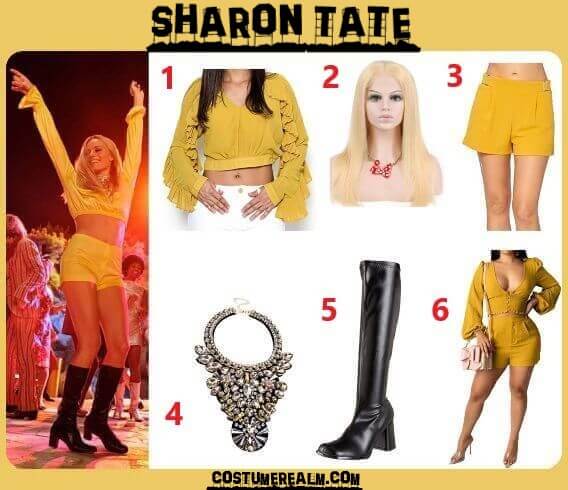 Once Upon a Time in Hollywood Sharon Tate Costume