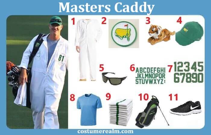 Masters Caddy Costume Guide